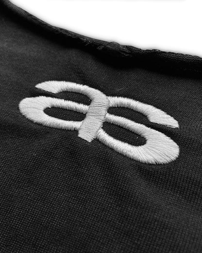 Black Contrast Tee